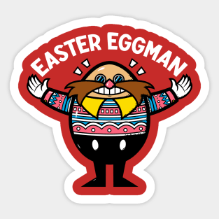 Easter Eggman Sticker